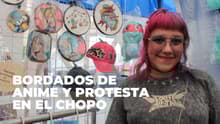 Satania: bordados de anime y cultura pop en el tianguis del Chopo, en CDMX