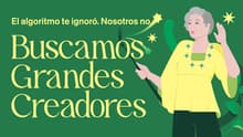 ¿Tienes +50 y amas crear contenido? Este programa para Grandes Creadores te interesa