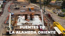 ¿Cuándo abren los puentes de la Alameda Oriente? Así van las obras