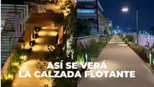 Así lucirá de noche la Calzada Flotante de Tlalpan: fuentes, luces, y áreas verdes: ¿cuándo abre?