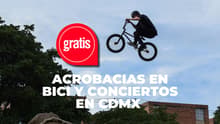 Acrobacias en bici y conciertos gratis llegan a CDMX este fin de semana: así será la exhibición de BMX