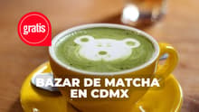 Regresa el Bazar de Matcha a CDMX con variedad de bebidas y postres; es GRATIS