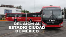 ¿Cómo llegar al Estadio Ciudad de México desde el AICM? Habrá servicio especial de Metrobús