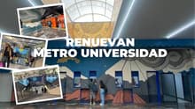¡Goooya! Así quedó la remodelación de Metro Universidad: hay nuevos murales, placas y más