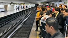 Metro de CDMX va lento: por lluvia, activan marcha de seguridad en estas líneas