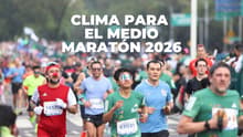 ¿Lloverá en el Medio Maratón CDMX 2026? Pronóstico del clima para el fin de semana 