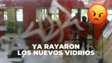 Nuevos vidrios de trenes del Metro ya están rayados y todavía ni se pagan: Rubalcava