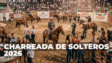 Baile, música y ambiente en la Charreada de Solteros 2026 cerca de CDMX: ¿cuándo y dónde será?