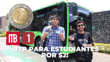 ¡Por $2! Así es la nueva ruta de RTP para estudiantes que conecta con Línea 1 del Metrobús