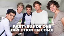 ¡Atención directioner! Habrá partybus nocturno con música de One Direction en la CDMX