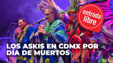 Los Askis darán concierto en CDMX con entrada libre por Día de Muertos: ¿dónde?