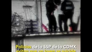 Evitan suicidio en Iztapalapa