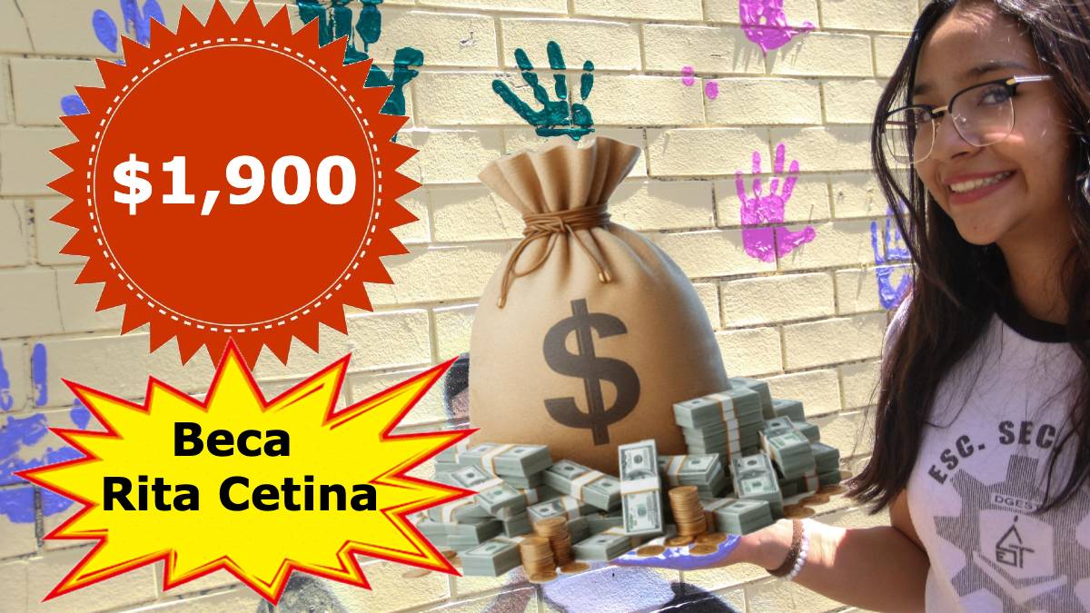 Beca Rita Cetina: ya hay fecha para solicitar el apoyo de $1,900 a estudiantes de secundaria