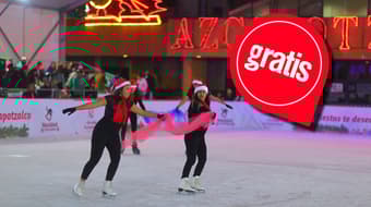 ¡Ponte los patines! Abren nueva megapista de hielo GRATIS en CDMX