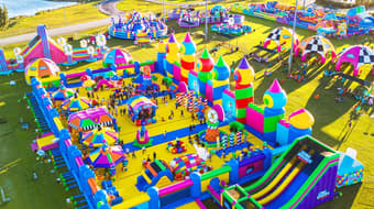 The Big Bounce México llega a CDMX en 2026: el parque de inflables más grande del mundo