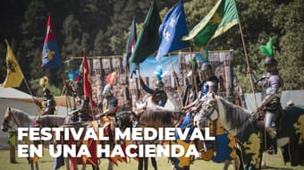 Batallas vikingas y justas a caballo: lánzate al Festival Medieval en una hacienda