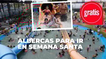 Estas albercas de CDMX abrirán gratis en Semana Santa: ¡tendrán toboganes, olas y más!