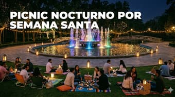 Picnic nocturno en Chapultepec GRATIS: ya viene la noche de linternas y luces en CDMX