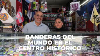 Compra tu bandera para el Mundial 2026 en esta tienda del Centro Histórico de la CDMX