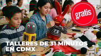 Habrá talleres GRATIS de 31 Minutos en la CDMX para hacer tu propio títere