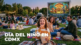 Cine bajo las estrellas, juegos y más al 50% por el Día del Niño en CDMX: ¿cuándo y dónde?