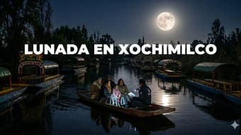 Lunada en Xochimilco: ¿cuándo será y cuánto cuesta el recorrido nocturno?