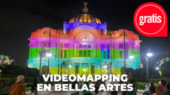 Videomapping iluminará Bellas Artes con música de cumbia, rock y reguetón: fechas y horarios