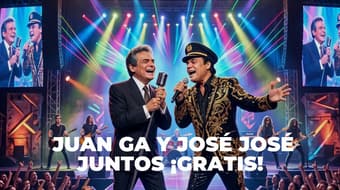 Concierto GRATIS tributo a José José y Juan Gabriel en CDMX
