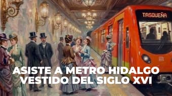 Del meme a la realidad: convocan a asistir vestidos del siglo XVI al Metro Hidalgo