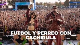 ¿Futbol y perreo? Fiestón mundialista con pantallas gigantes, Cachirula y Uzielito Mix