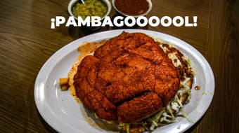 ¡Éntrale al pambagol! El pambazo gigante en forma de balón; dónde encontrarlo