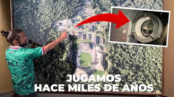 ¡Miles de años antes del Mundial! Explora canchas de juego de pelota en esta expo de Santiago Arau