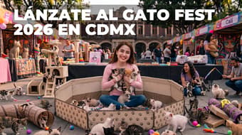 Michis en adopción, comida, bazar y más en el Gato Fest 2026 en CDMX: ¿cuándo y dónde será?
