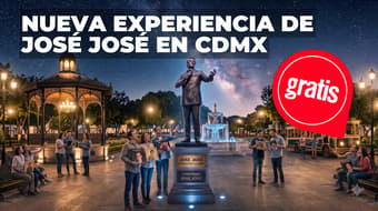 Tranvía, expo y un show bajo las estrellas: Así es la nueva experiencia GRATIS de José José en CDMX