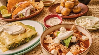¡Con todo! Crema, queso y un poquito más