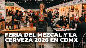 Leyendas de la lucha libre, destilados y más en la Feria del Mezcal y la Cerveza 2026 en CDMX