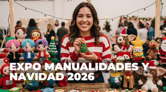 Esferas, regalitos y Santa Claus: Lánzate a la Expo Manualidades y Navidad 2026 en CDMX