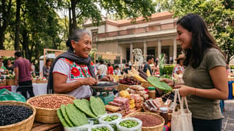 ¿A qué sabe la CDMX? Compra frijol, nopal, amaranto y más productos locales en este encuentro en Los Pinos