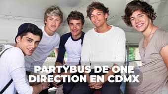 ¡Atención directioner! Habrá partybus nocturno con música de One Direction en la CDMX