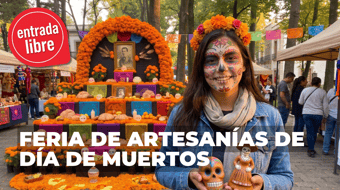 Ya viene la Feria de Artesanías de Día de Muertos en Chapultepec con entrada libre: ¿cuándo?