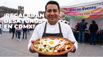 ¡Regalarán 5 mil desayunos en CDMX! Ve por unos ricos chilaquiles con huevo: ¿cuándo y dónde?