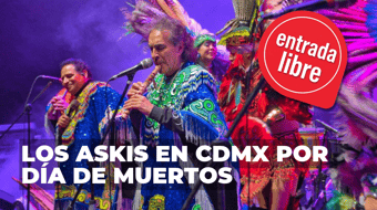 Los Askis darán concierto en CDMX con entrada libre por Día de Muertos: ¿dónde?