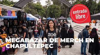 Regresa el megabazar de merch con más de 120 bandas en Chapultepec con entrada libre