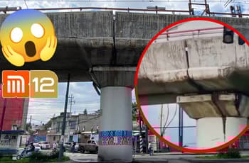 Reportan separación de trabes en Línea 12 del Metro; gobierno descarta riesgos para la operación