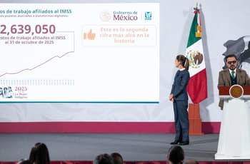 Empleo formal en México alcanza cifra récord: suman 22.6 millones de puestos afiliados al IMSS