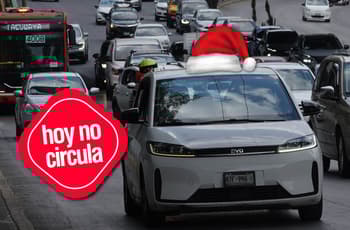 Hoy No Circula 24 y 25 de diciembre de 2025: ¿qué autos no pueden salir en Navidad en CDMX?
