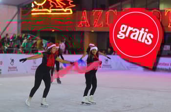 ¡Ponte los patines! Abren nueva megapista de hielo GRATIS en CDMX