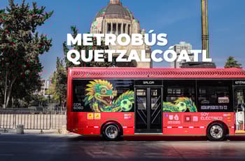 Así es el nuevo Metrobús Quetzalcóatl: Línea 4 estrena autobuses y ruta de Reforma al AICM