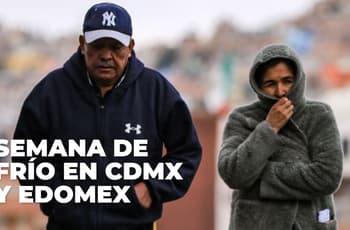¡Prepárate para el frío! Checa el pronóstico del clima en CDMX y Edomex para esta semana