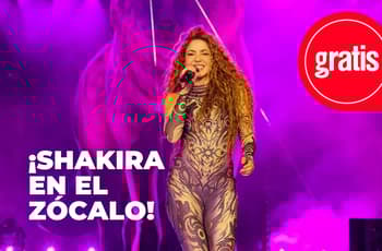 Shakira dará concierto gratis en el Zócalo de CDMX: fecha y ubicación de las pantallas gigantes